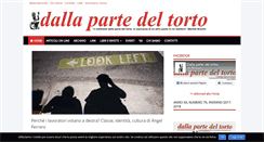 Desktop Screenshot of dallapartedeltorto.it