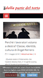 Mobile Screenshot of dallapartedeltorto.it